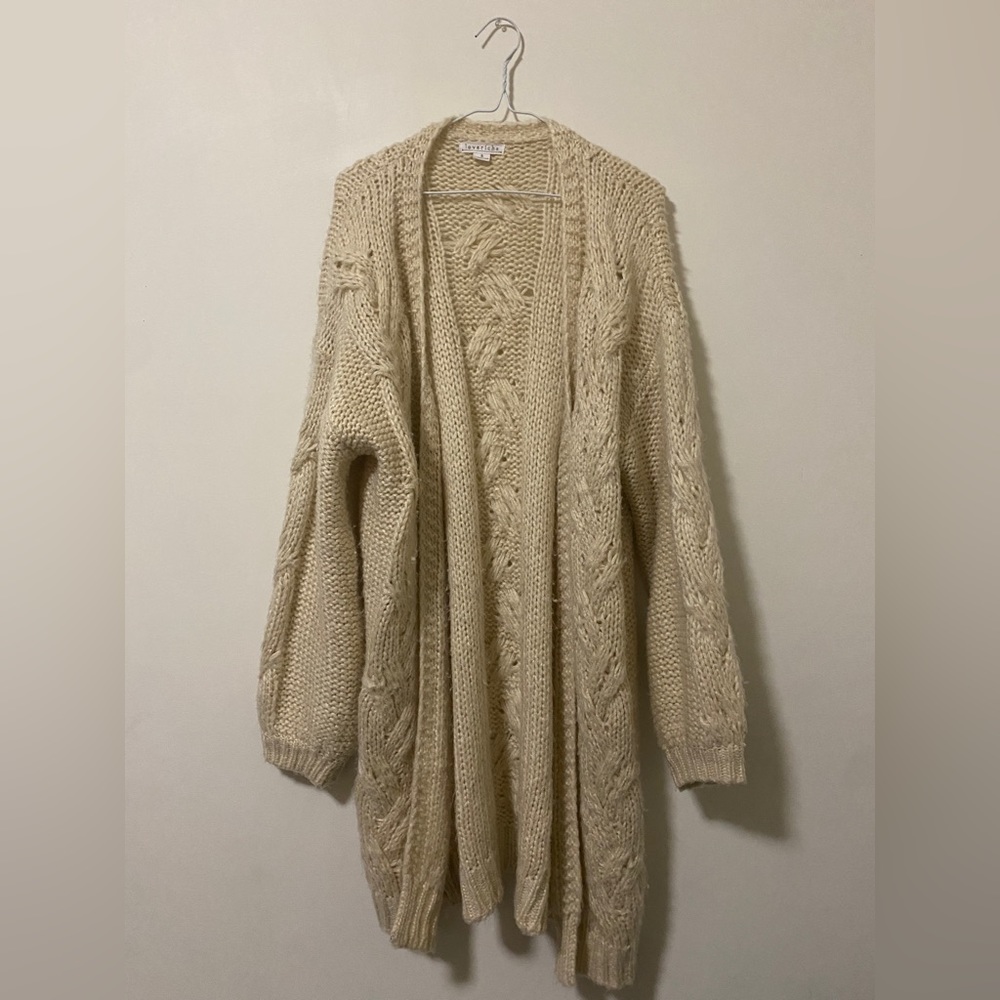 chunky knit sweater